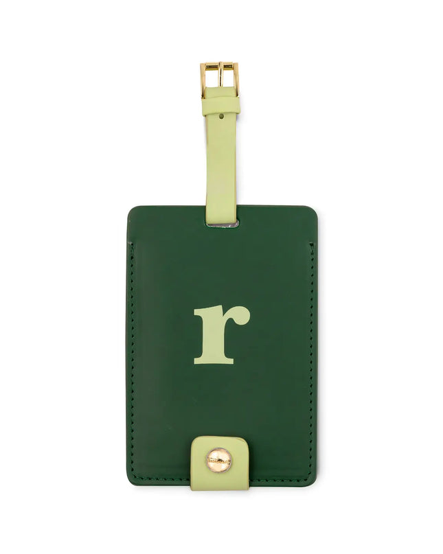 Just Mine Initial Luggage Tag by Kate Spade