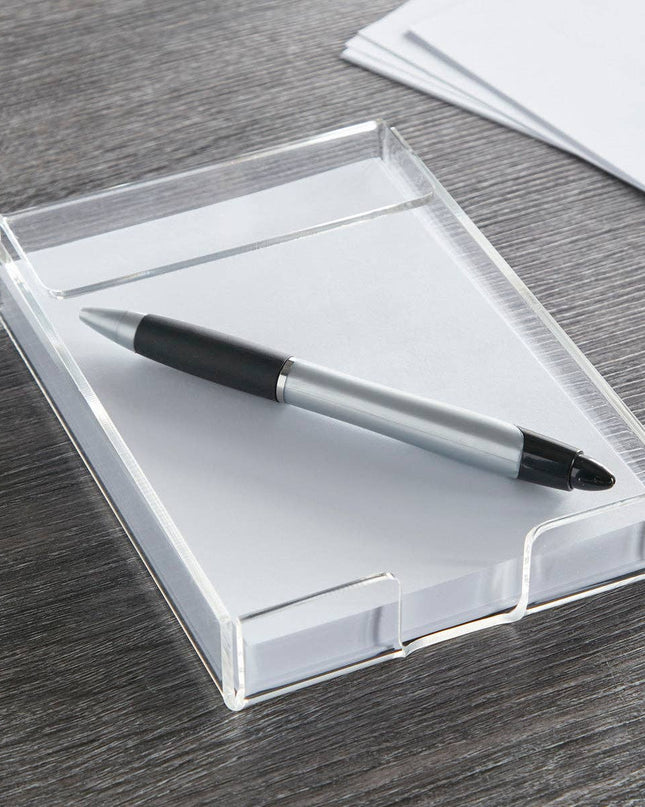 Personalized Acrylic Note Pad Holder