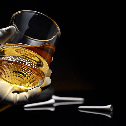 Golf Ball Whiskey Glasses - Set of 4