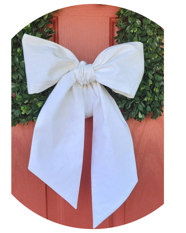 White Linen Sash