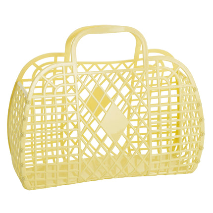 Retro Basket Jelly Bag - Large: Cream