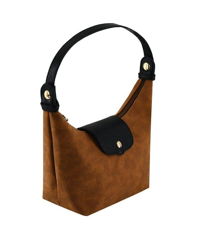 Suede Convertible Crossbody Bag