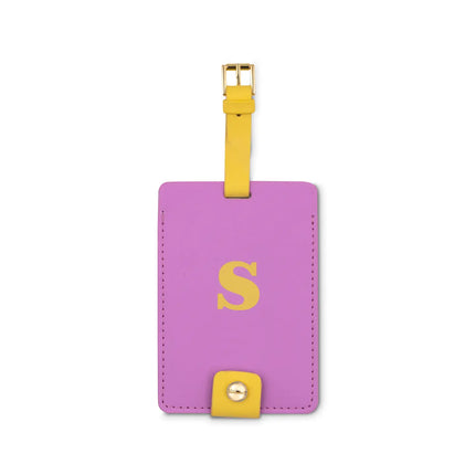 Just Mine Initial Luggage Tag by Kate Spade