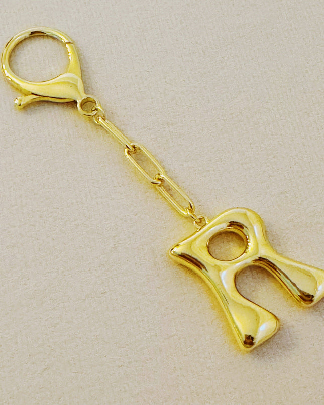Whimsy Balloon Letter Initial Bag Charm