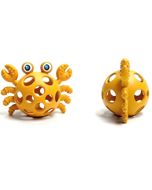 Silicone 3D Funny Crab Teether