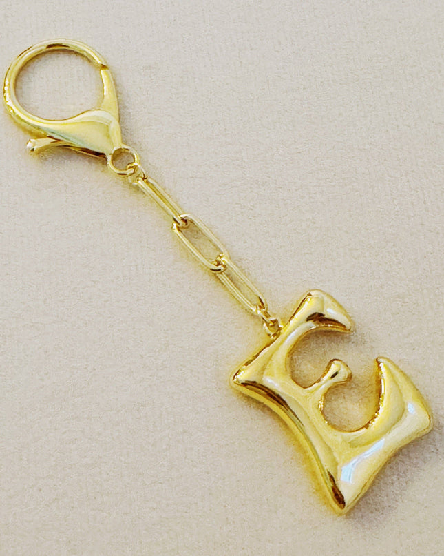 Whimsy Balloon Letter Initial Bag Charm