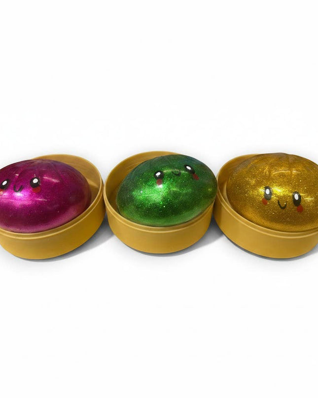 Rainbow Mystery Glitter Dumplings