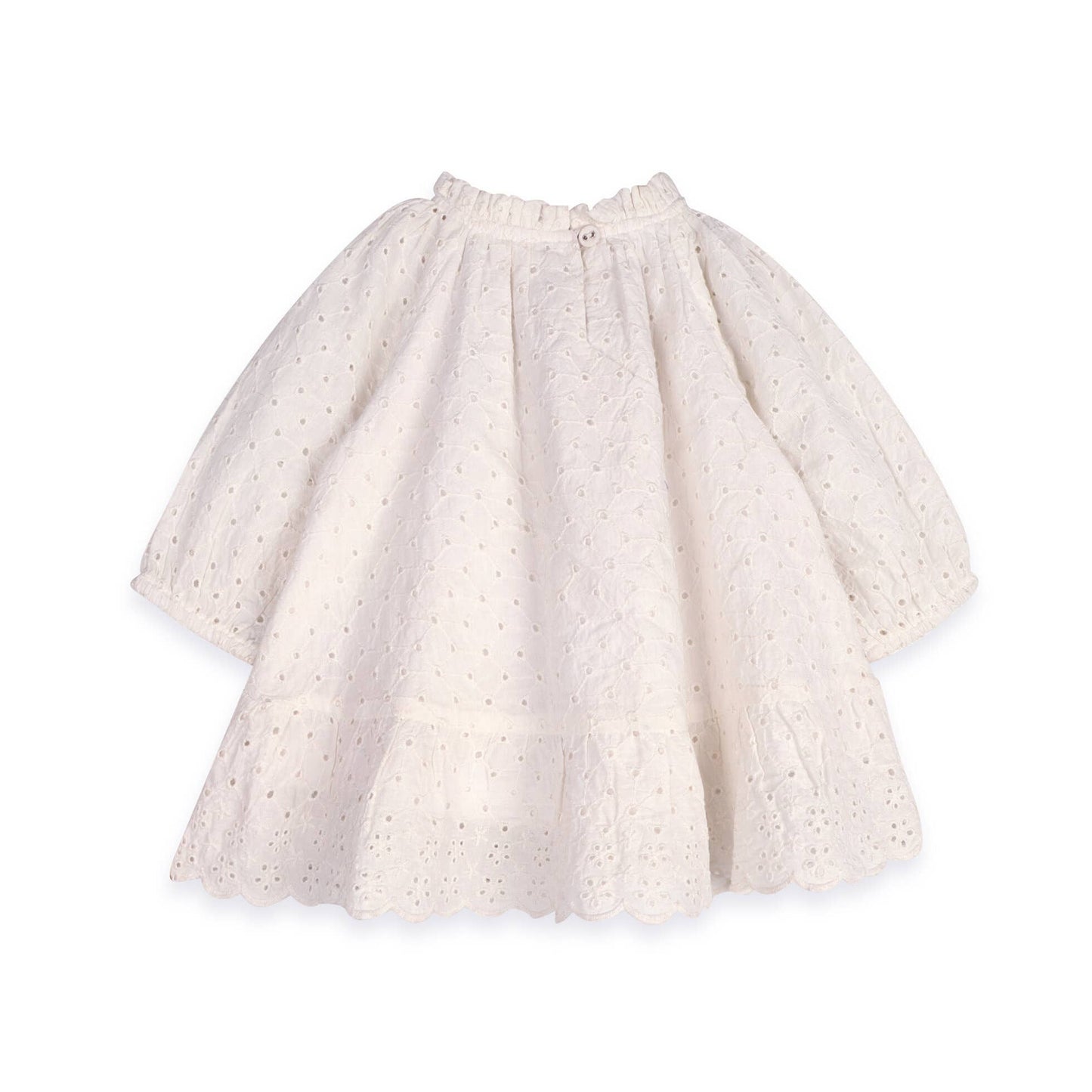 Solene Schiffli Lace Baby Dress & Bloomer