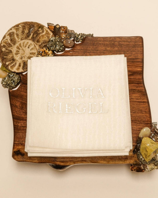 Treasures Cocktail Napkin Tray