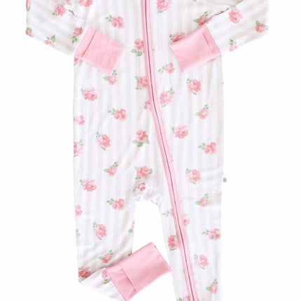 Rosy & Cozy Convertible Zip Romper
