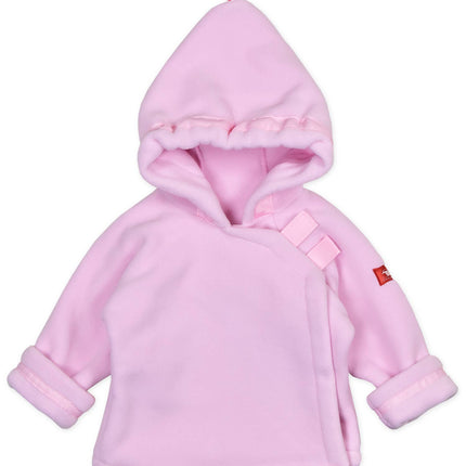 Light Pink Warmplus Fleece Favorite Jacket Wrap Close 620-LP