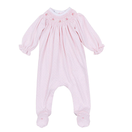 Mia's Classics Bishop Footie - Pink