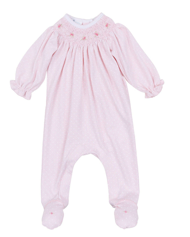 Mia's Classics Bishop Footie - Pink
