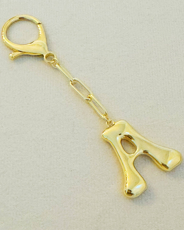 Whimsy Balloon Letter Initial Bag Charm
