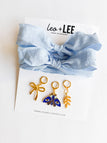 Blue Laces/Butterfly/Bow/Fern