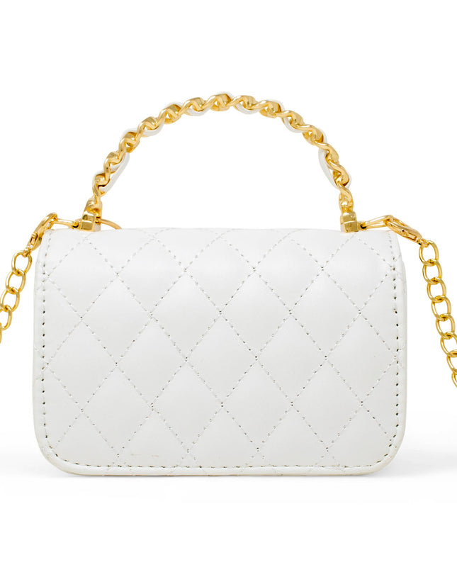 Girl's Classic Link Chain Top Handle Handbag