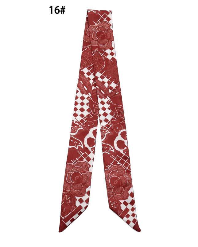 Narrow Silk Scarf