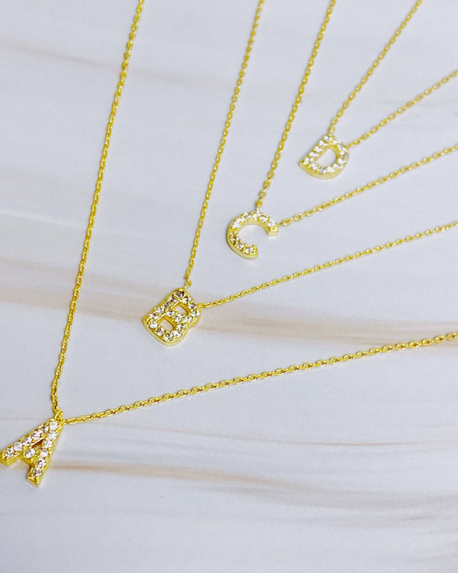 Understated Beauty Initial Necklace