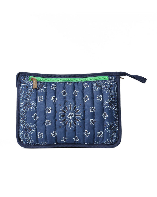 Bandana Print Pouch - Beau Navy