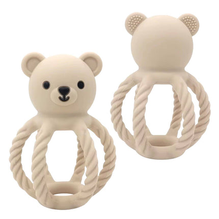 Silicone Teddy Rattle