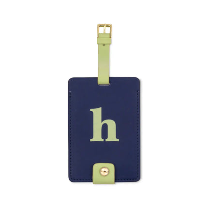 Just Mine Initial Luggage Tag by Kate Spade