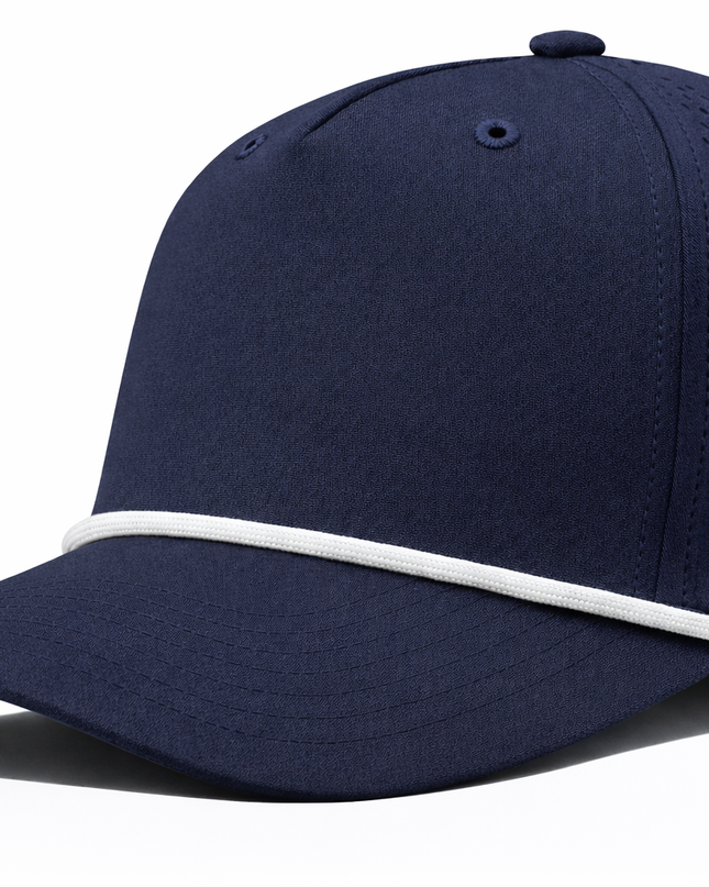 Performance 5 Panel Rope Baseball Cap Air Flow Men Women
