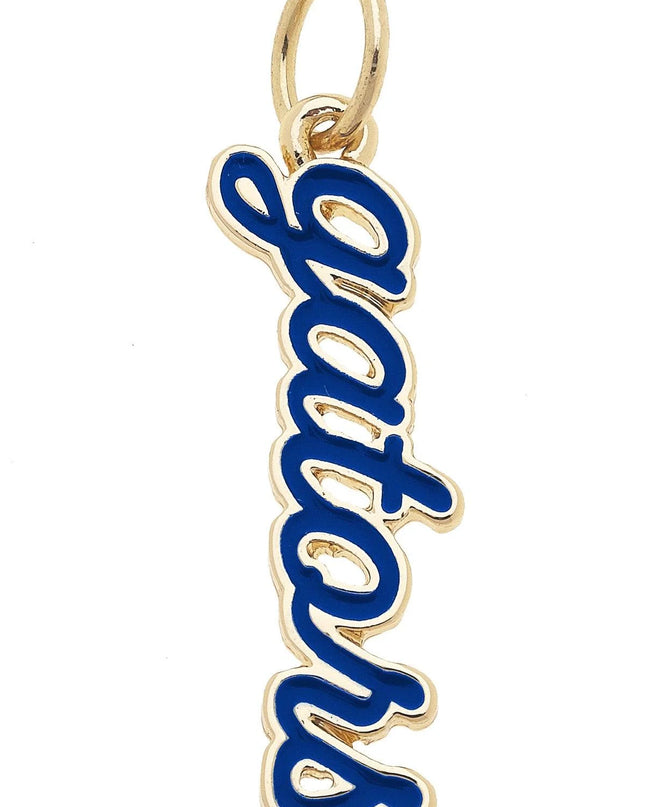 Florida Gators Enamel Script Charm