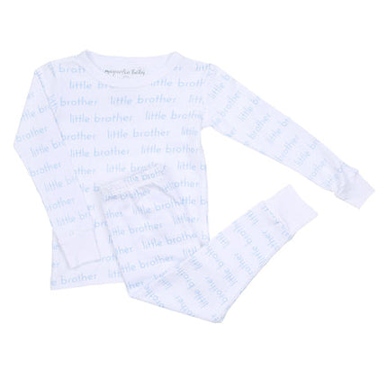 Little Brother Printed Long Pajamas