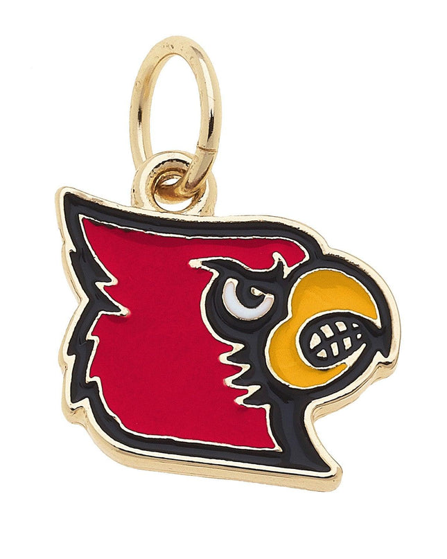 Louisville Cardinals Enamel Logo Charm
