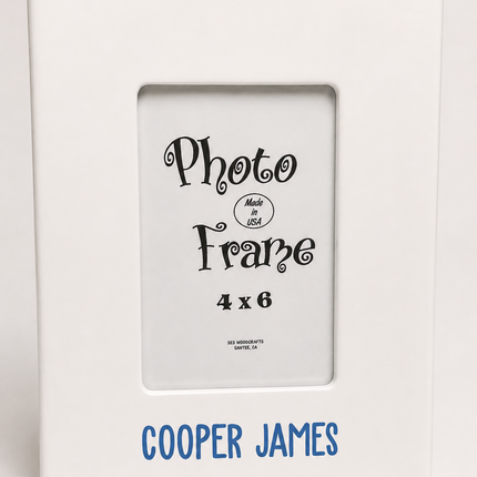 Personalized 4x6 Wood Frame