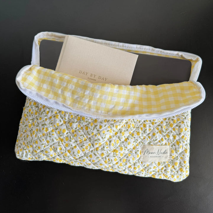 Buttercup Quilted Laptop Sleeve