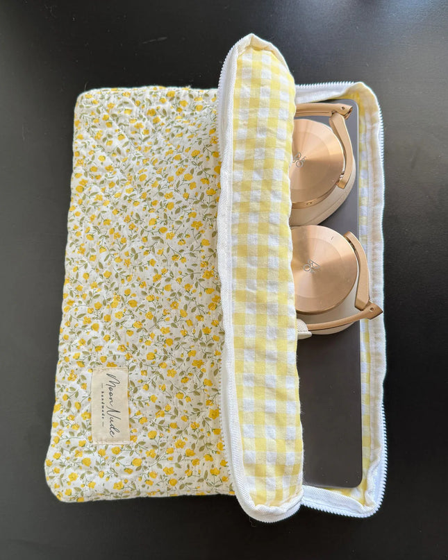 Buttercup Quilted Laptop Sleeve