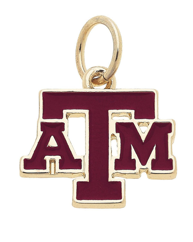 Texas A&M Enamel Logo Charm