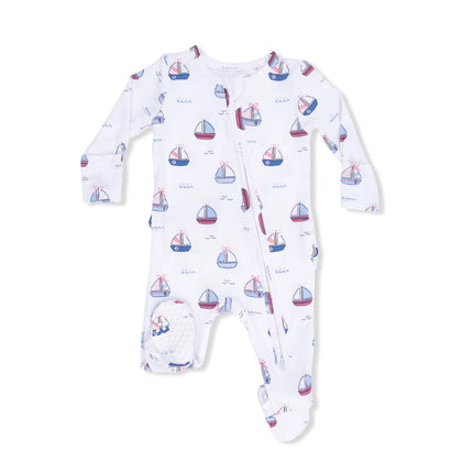 Bubbly Sailboats - Pink