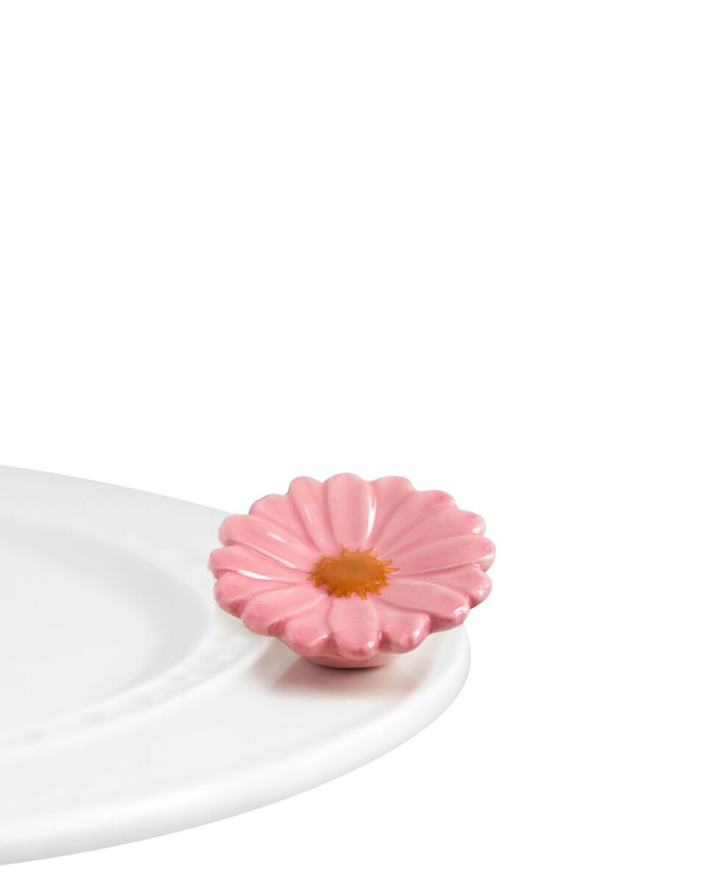 Nora Fleming Gerber Daisy Mini — flower power decorative attachment for Nora Fleming serveware