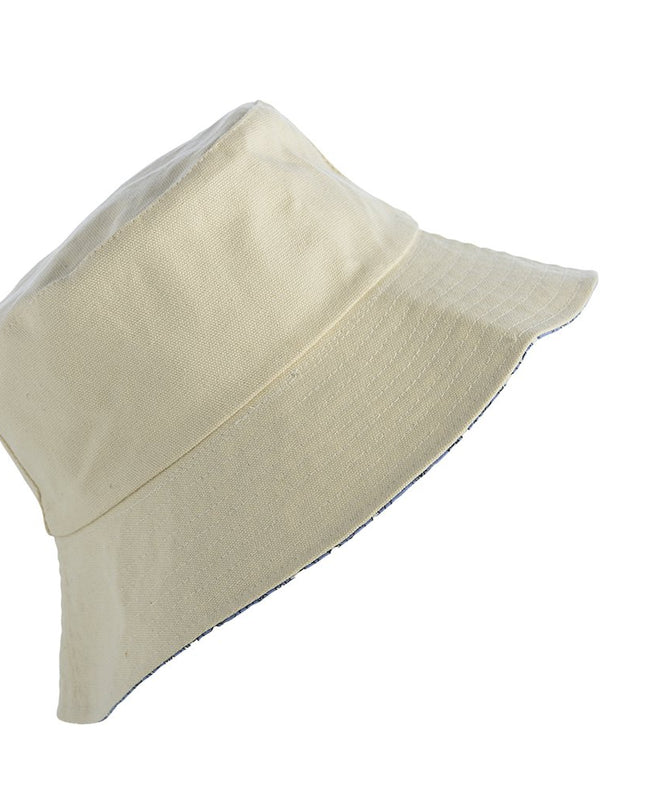Georgia reversible bucket hat — shown being worn