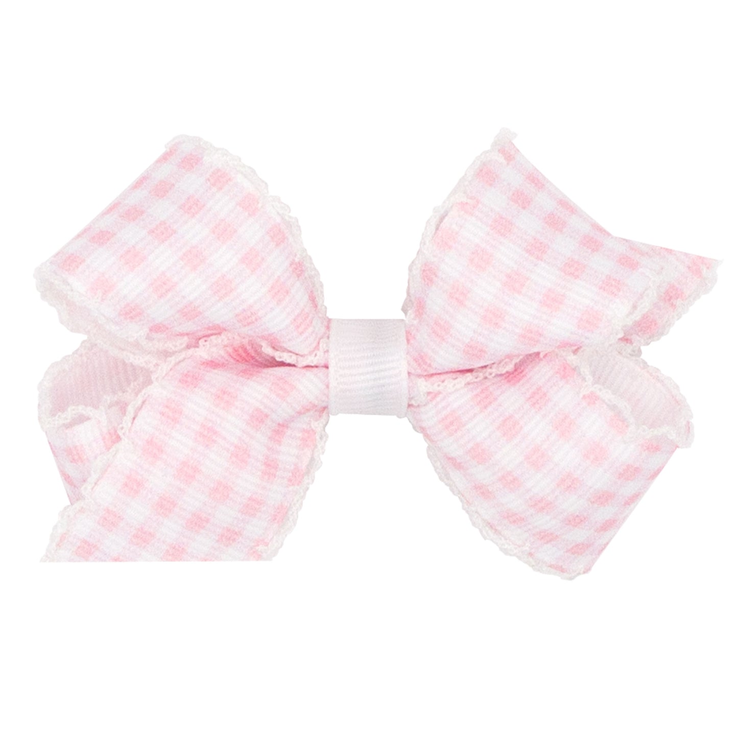 Gingham Check Hair Bow