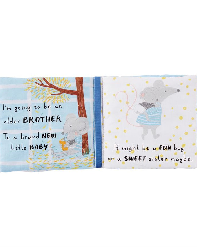 Big Brother book and pin set — shown with book open