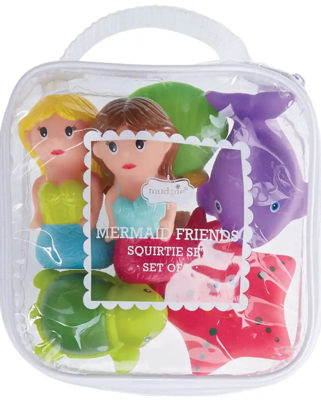 Mermaid bath toy set — fun bath time gift for girls