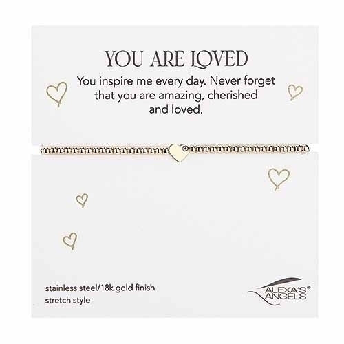 You Are Loved Stretch Bracelet