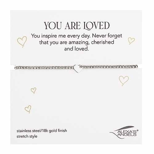 You Are Loved Stretch Bracelet