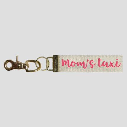Mom's Taxi keychain — funny and sweet gift for moms