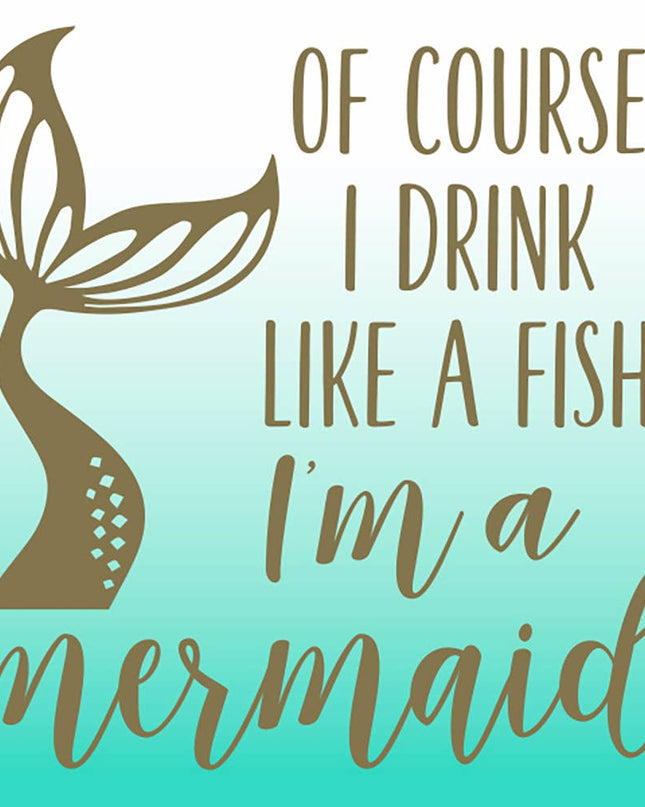 Funny Cocktail Napkins | I'm a Mermaid - 20ct