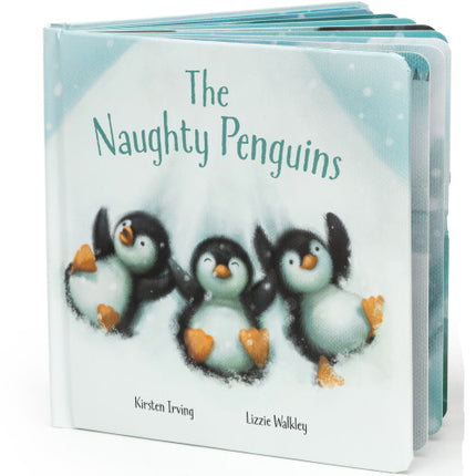 The Naughty Penguins children's book — funny holiday book, Christmas gift for kids