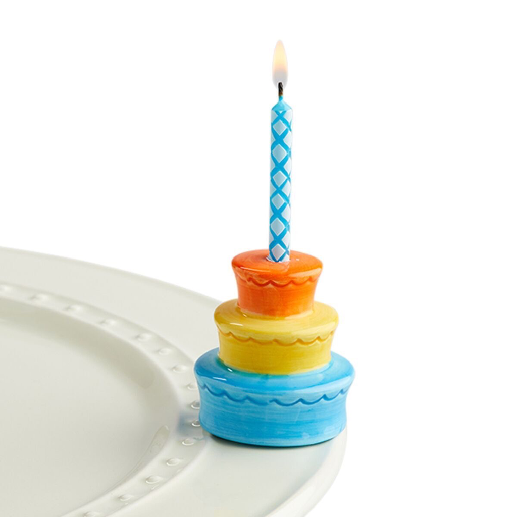 Nora Fleming Minis - Candle Holder Cake