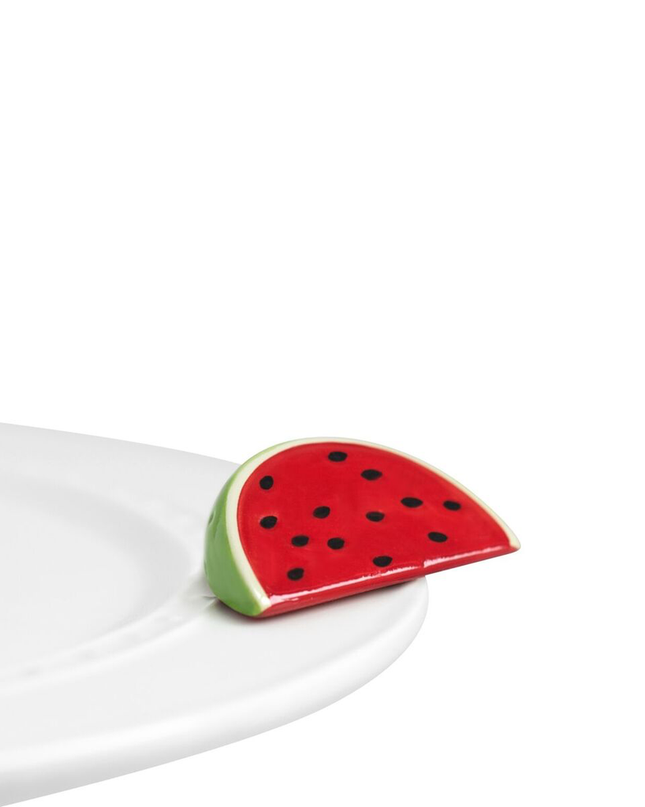 Nora Fleming Watermelon Mini — summer decorative attachment for Nora Fleming serveware