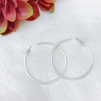 The Best Of hoop earrings silver — classic jewelry, gift for her
