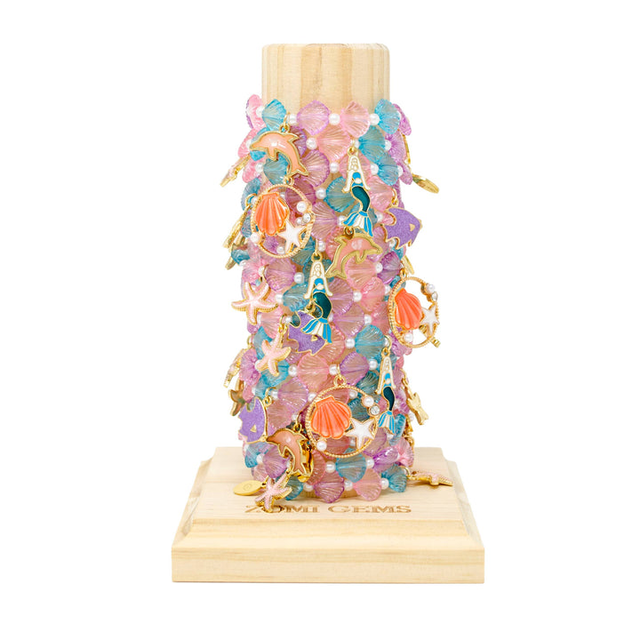 Mermaid Seashell Bracelet  by ZOMI GEMS