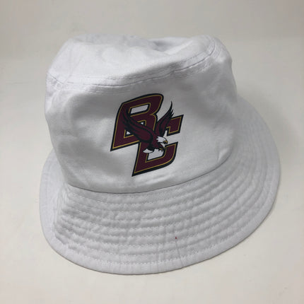 Personalized bucket hat — shown with college logo example