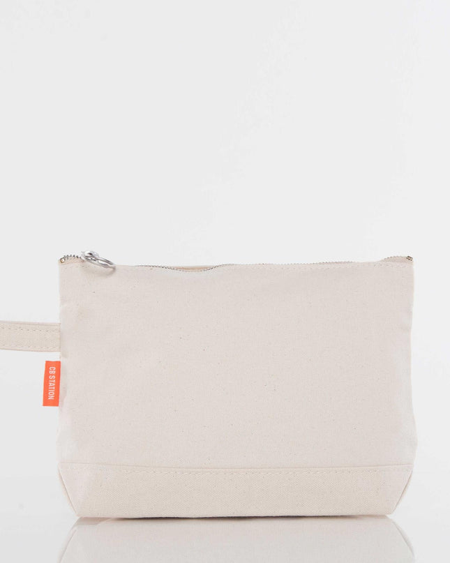 Personalized Canvas Makeup Case